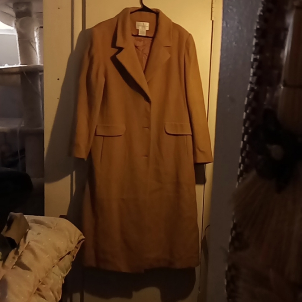 Worthington ladies wool trench